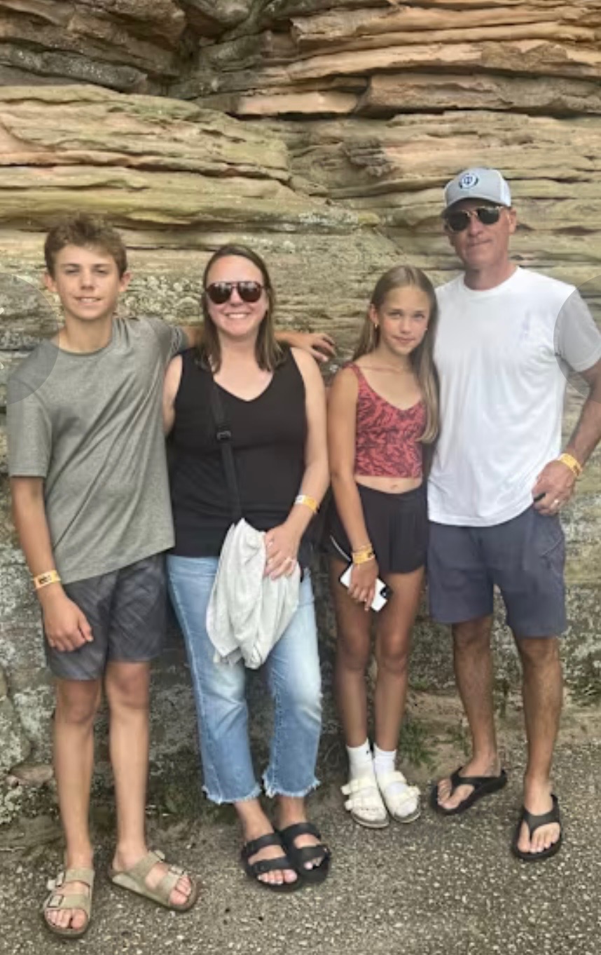 The Semlak family on a summer adventure